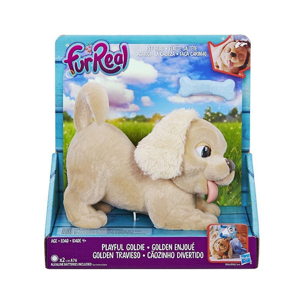 Интерактивная игрушка из серии FurReal Frends - Пушистый друг Щенок Голди  